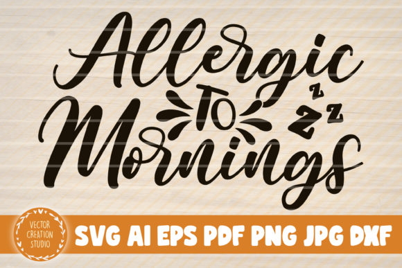 Allergic to Mornings: A Creative Font for Night Owls