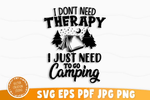 Embrace the Outdoors: The I Just Need Camping Design Bundle