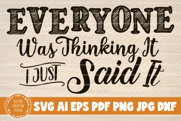 Everyone Was Thinking It: A Bold Display Typeface for Impactful Design