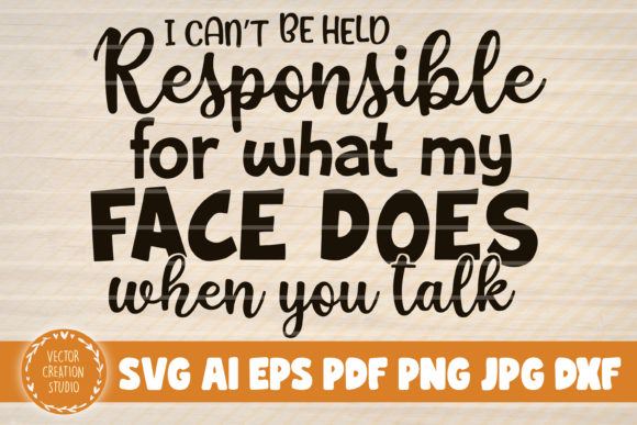 I Can't Be Responsible: Unleash Bold, Edgy Typography