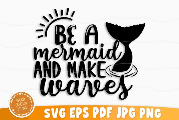 Make Waves with the Be a Mermaid Font