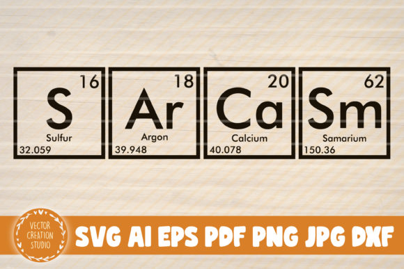 Sarcasm Periodic Table: A Digital Asset for Edgy Branding