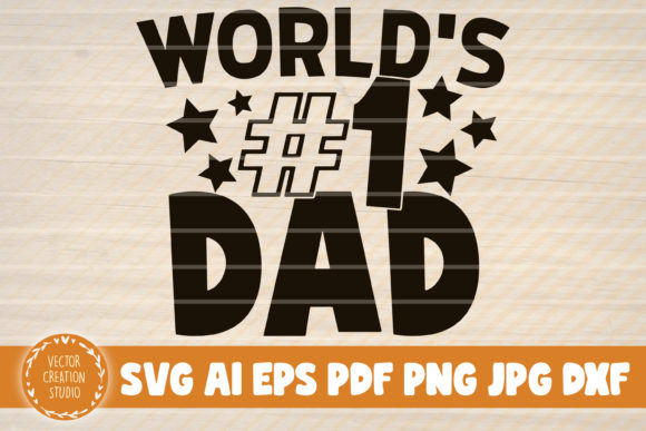 World's No 1 Dad: A Bold Typeface for Fatherhood Projects